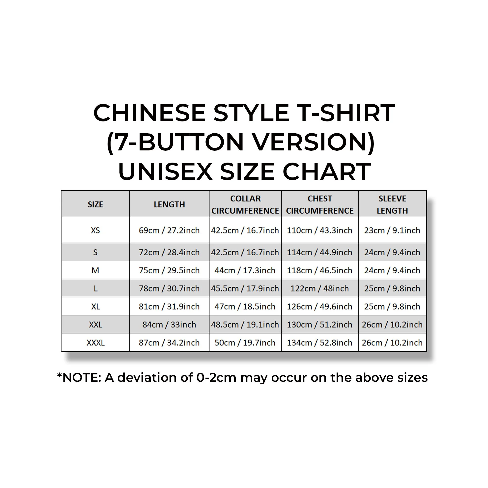 Chinese Style 7-Button Kung-Fu Top — Mu Shin Martial Culture
